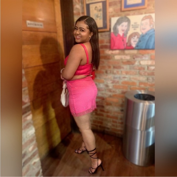 Preloved Sincerely Jules skirt suit set size large - Picture 2 of 2